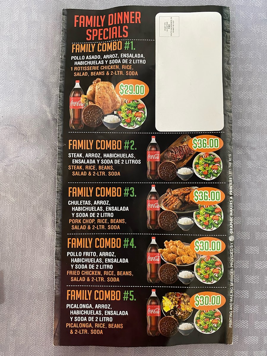 La Placita de Doña Luz Minimarket Menu 2