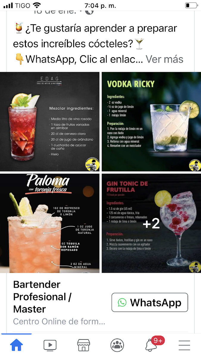 Cafetería Betty Menu 9