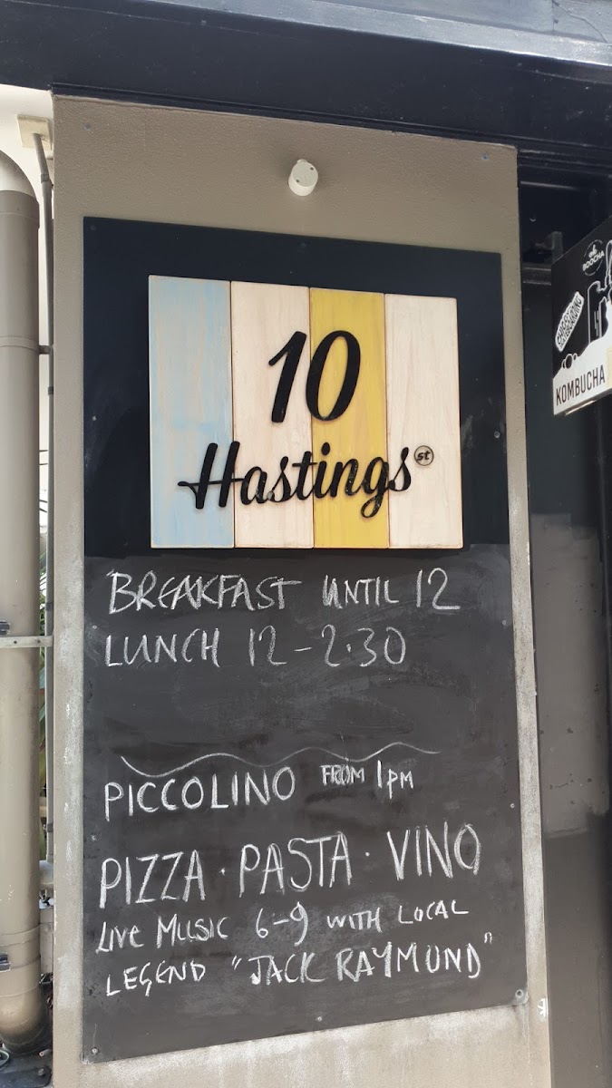10 Hastings Street Cafe Menu 5
