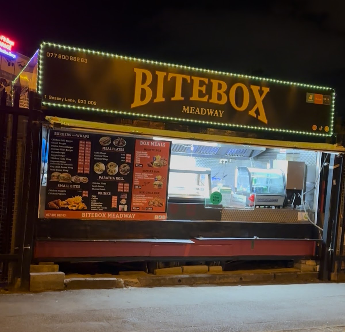 Meadway bitebox Menu 2