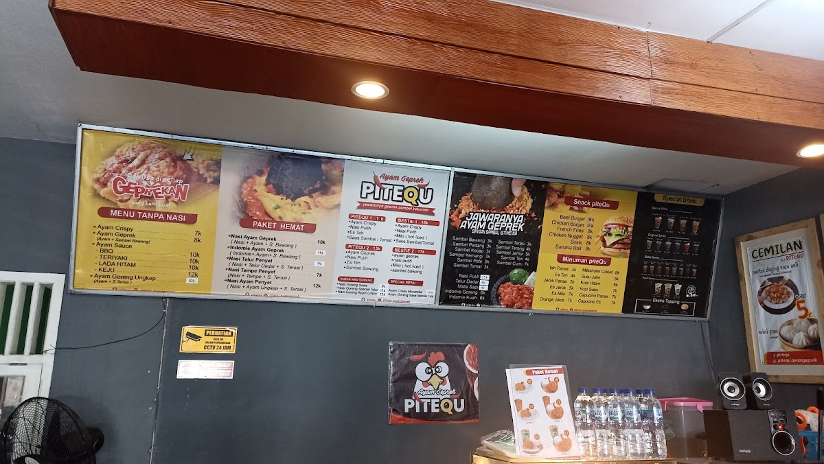 Ayam Geprek PITEQU Menu 6