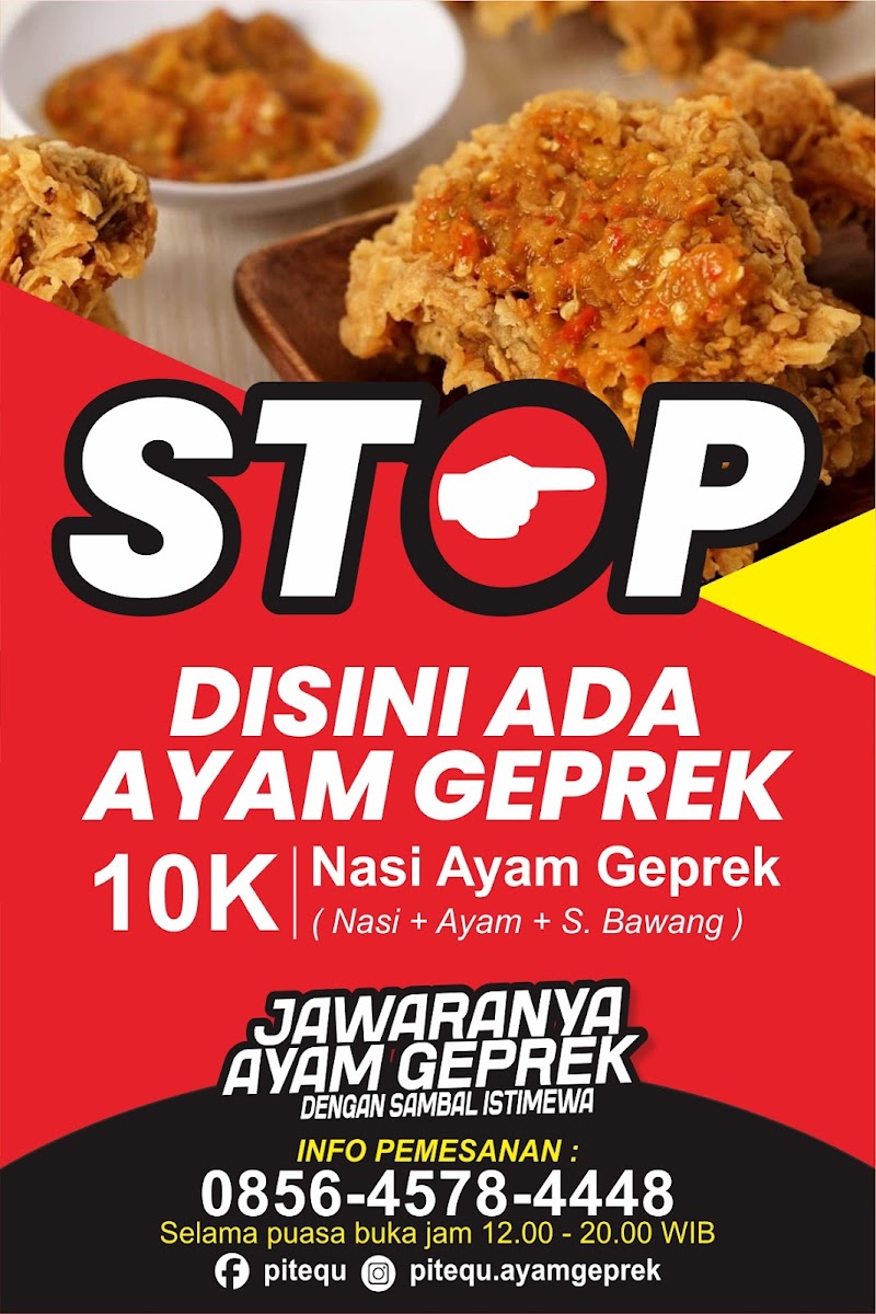 Ayam Geprek PITEQU Menu 9