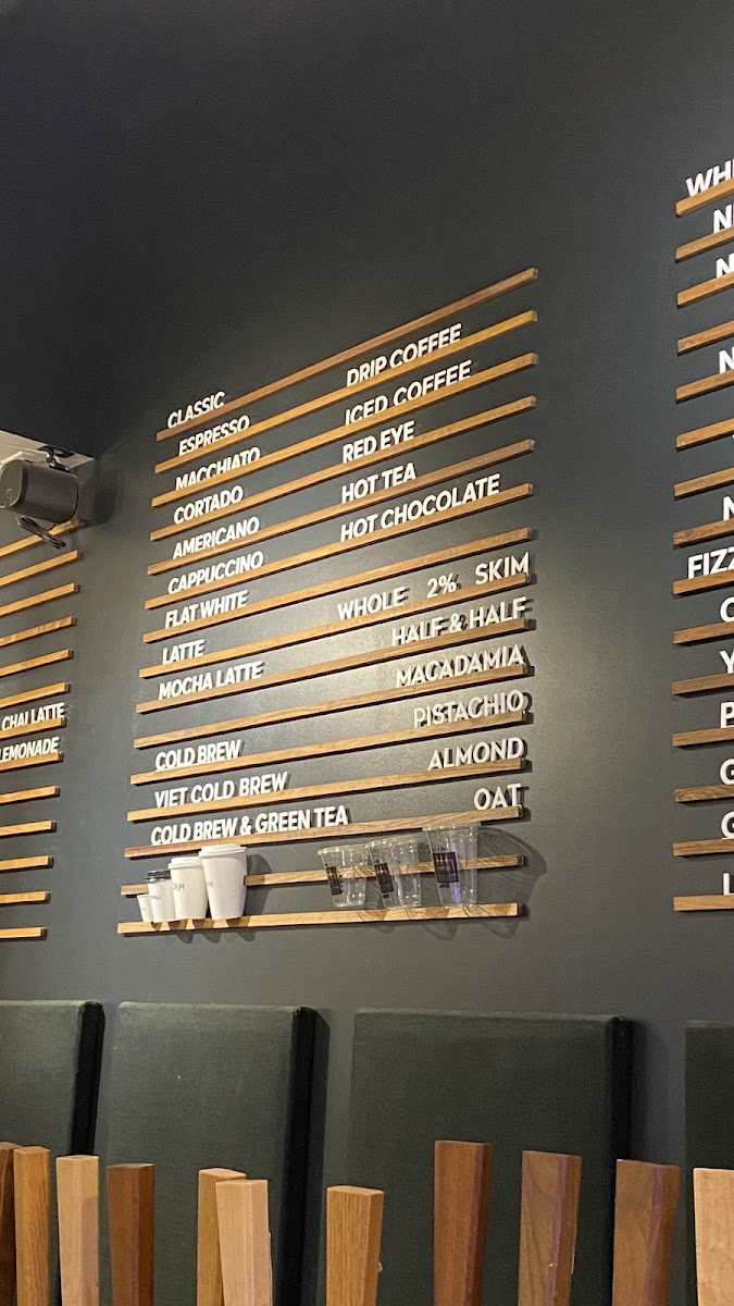 Whistle & Fizz Menu 6