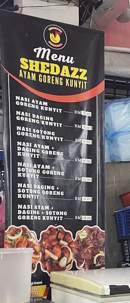 Shedazz Ayam Goreng Kunyit Menu 10