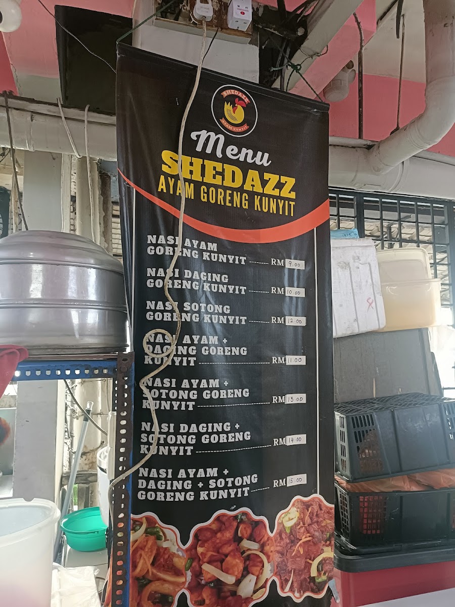 Shedazz Ayam Goreng Kunyit Menu 3
