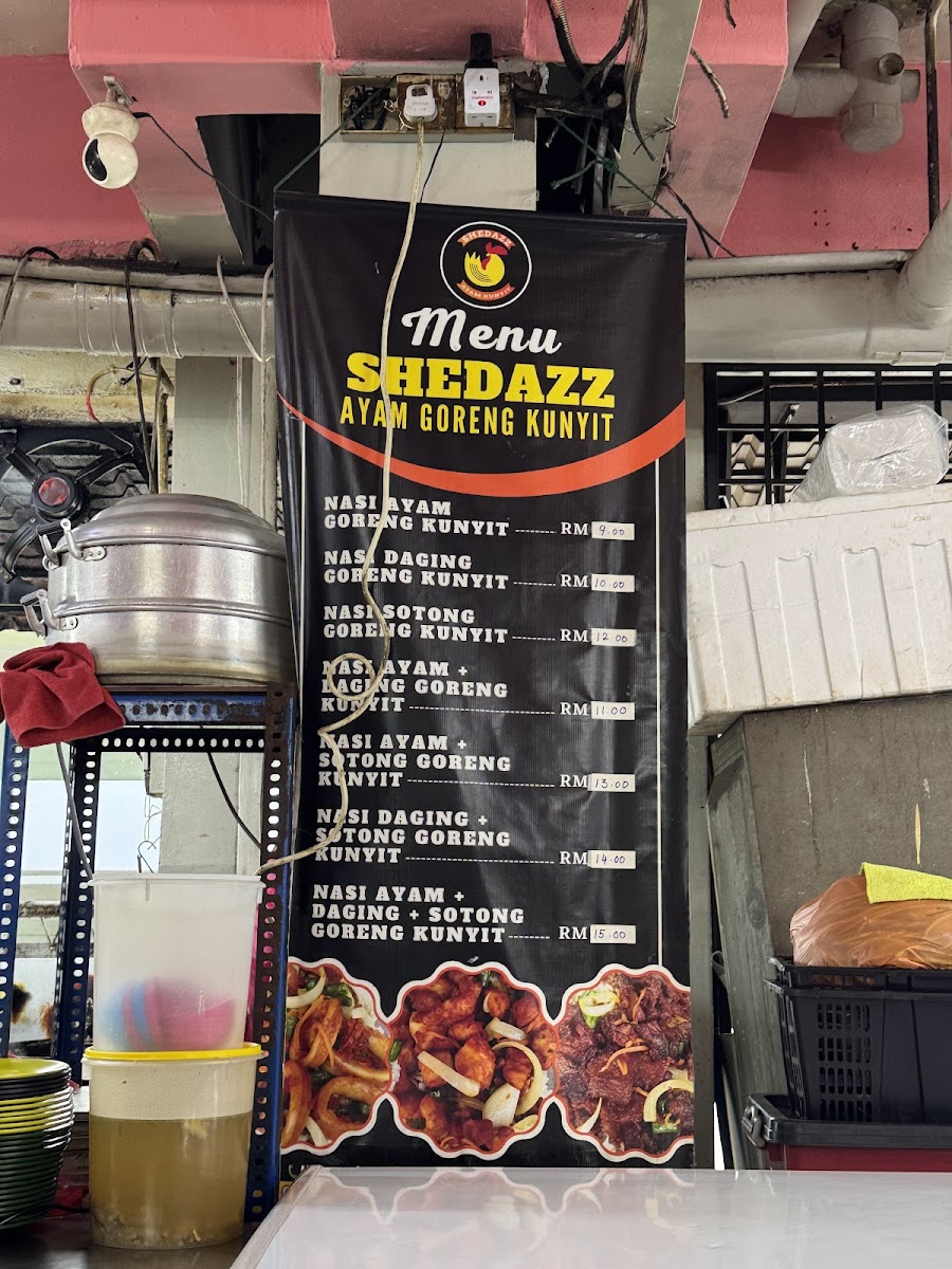 Shedazz Ayam Goreng Kunyit Menu 4