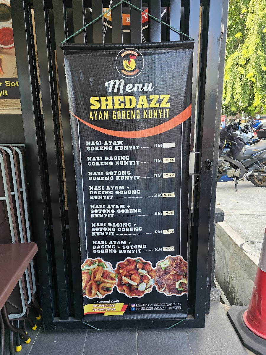 Shedazz Ayam Goreng Kunyit Menu 6