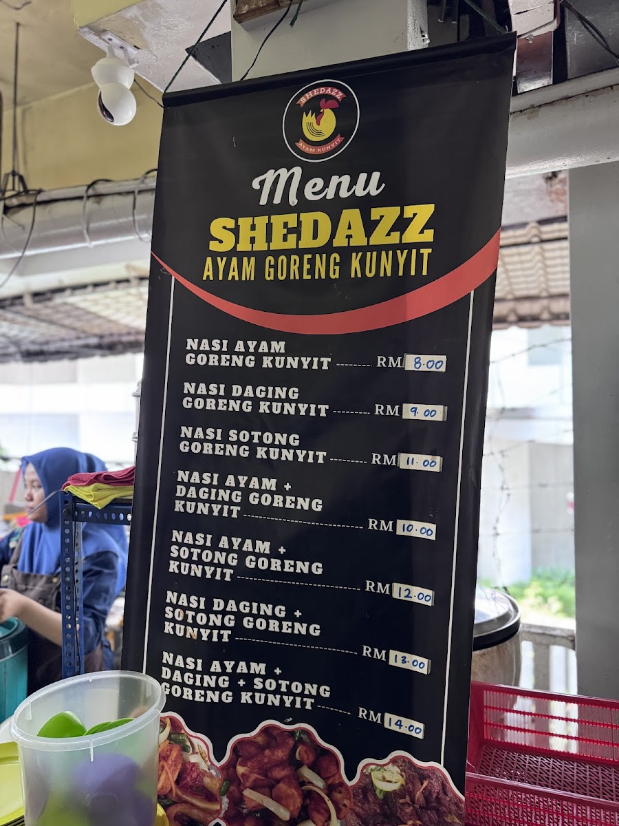 Shedazz Ayam Goreng Kunyit Menu 8