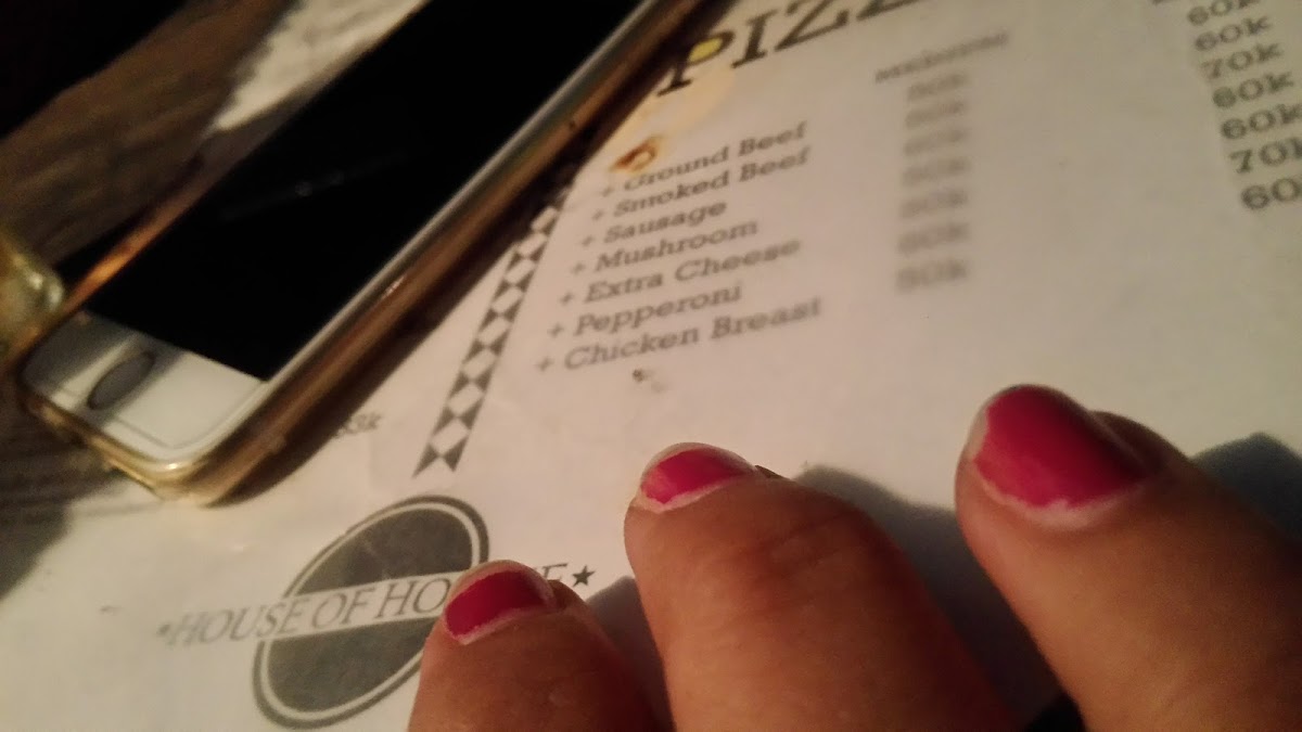 The Hoolie Caffe Menu 6