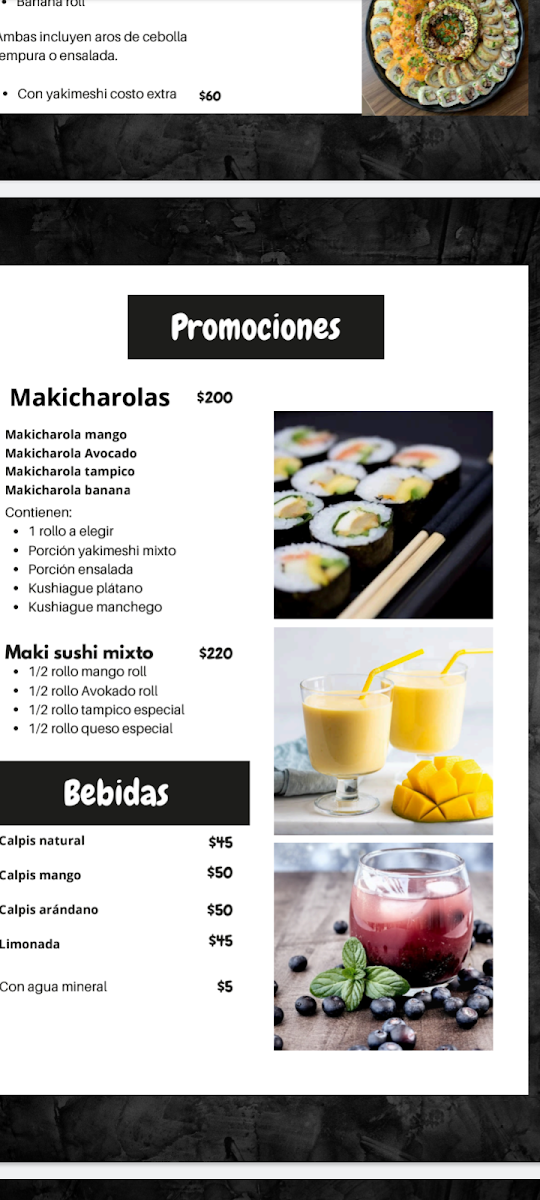Sushi House Menu 8