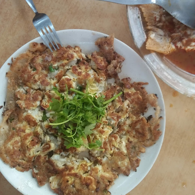 Fried Lala Omelette