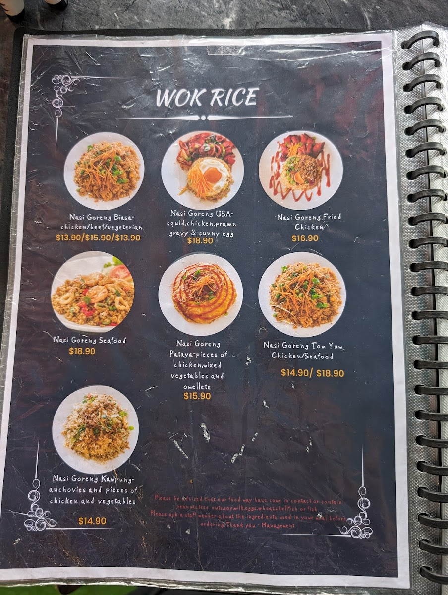 Matt Malaysian Cafe Menu 4