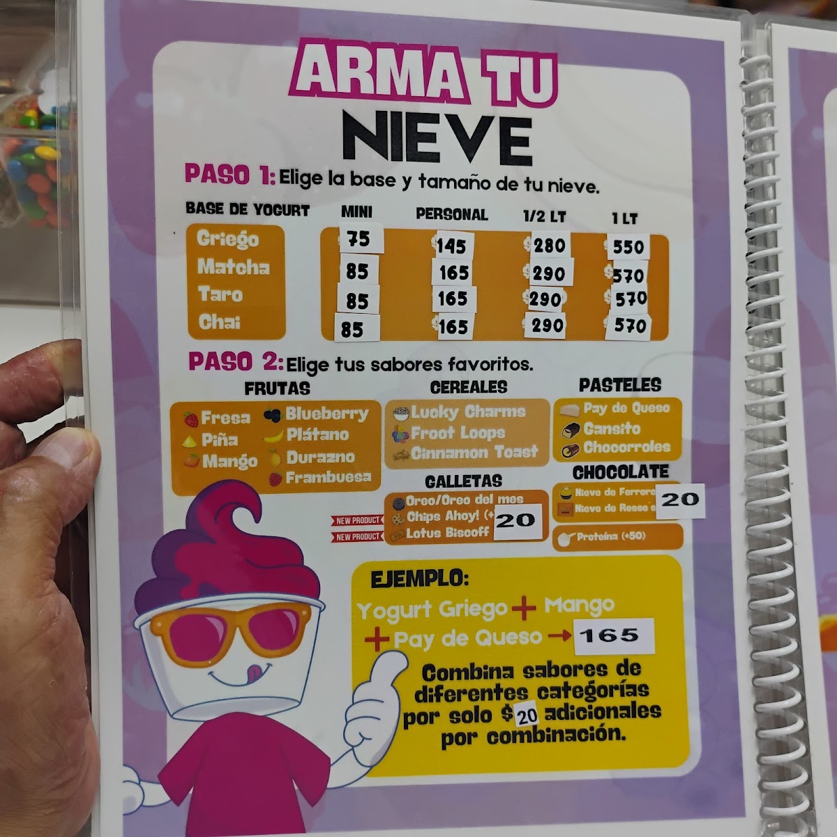 YODFROOT Menu 4