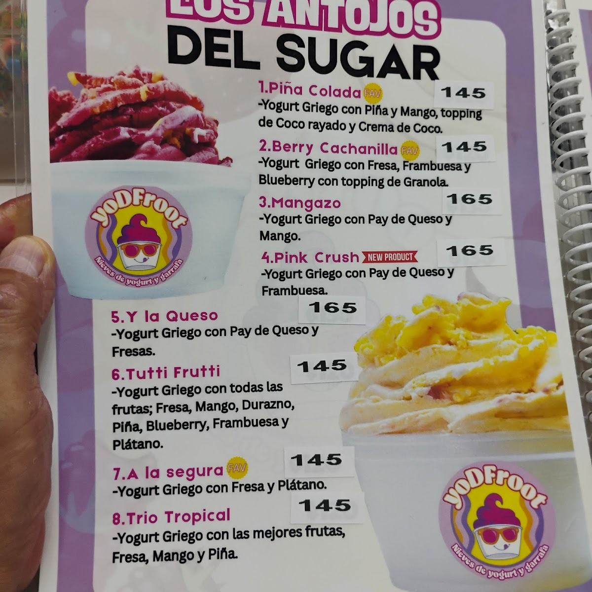 YODFROOT Menu 5