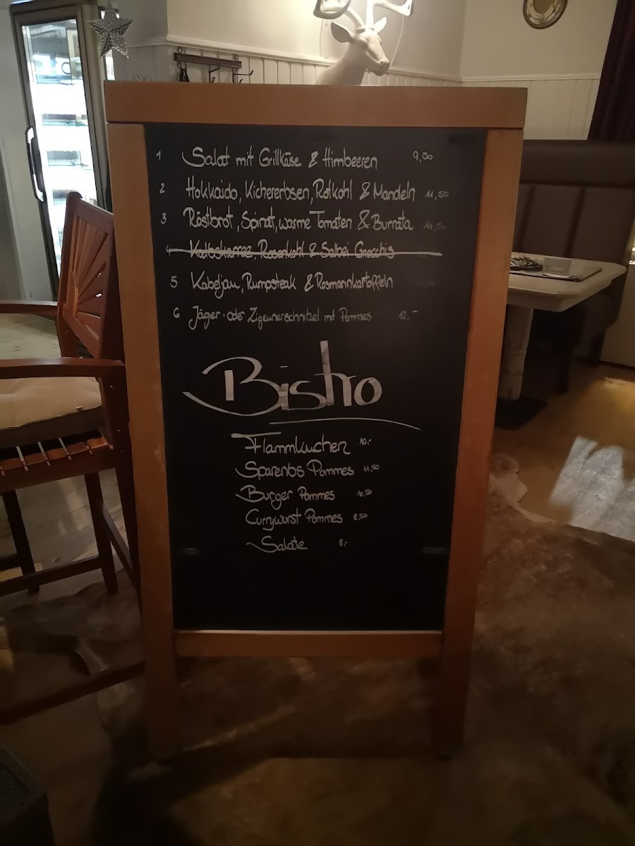 Gazelle Menu 6