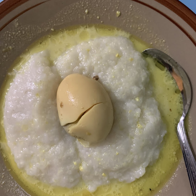 Bubur Terik Telur