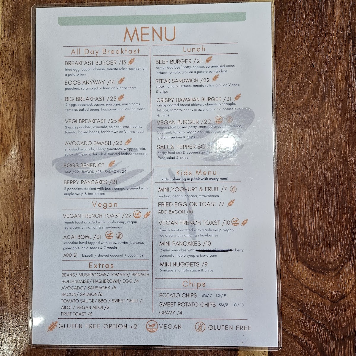Ellie's Cafe Menu 4