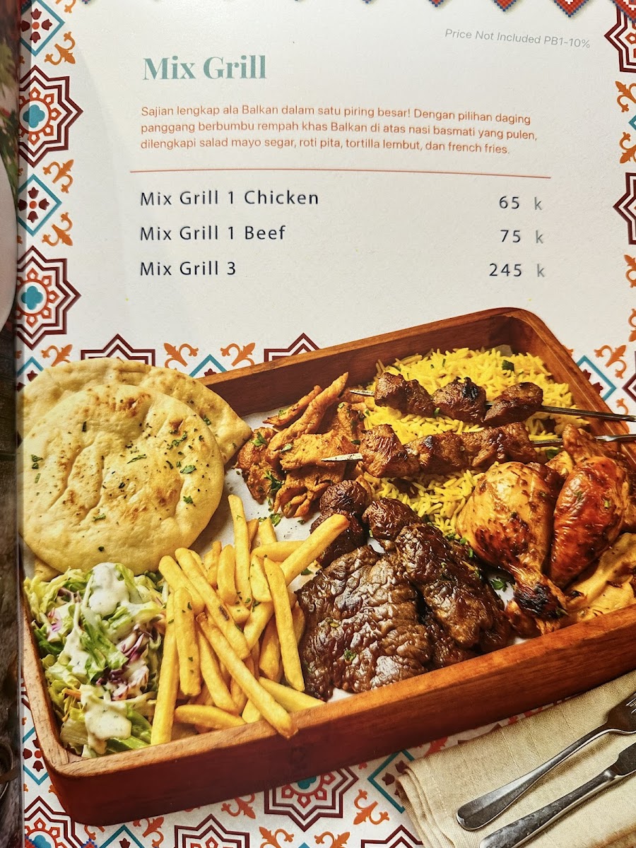 Balkan Shawarma Menu 8