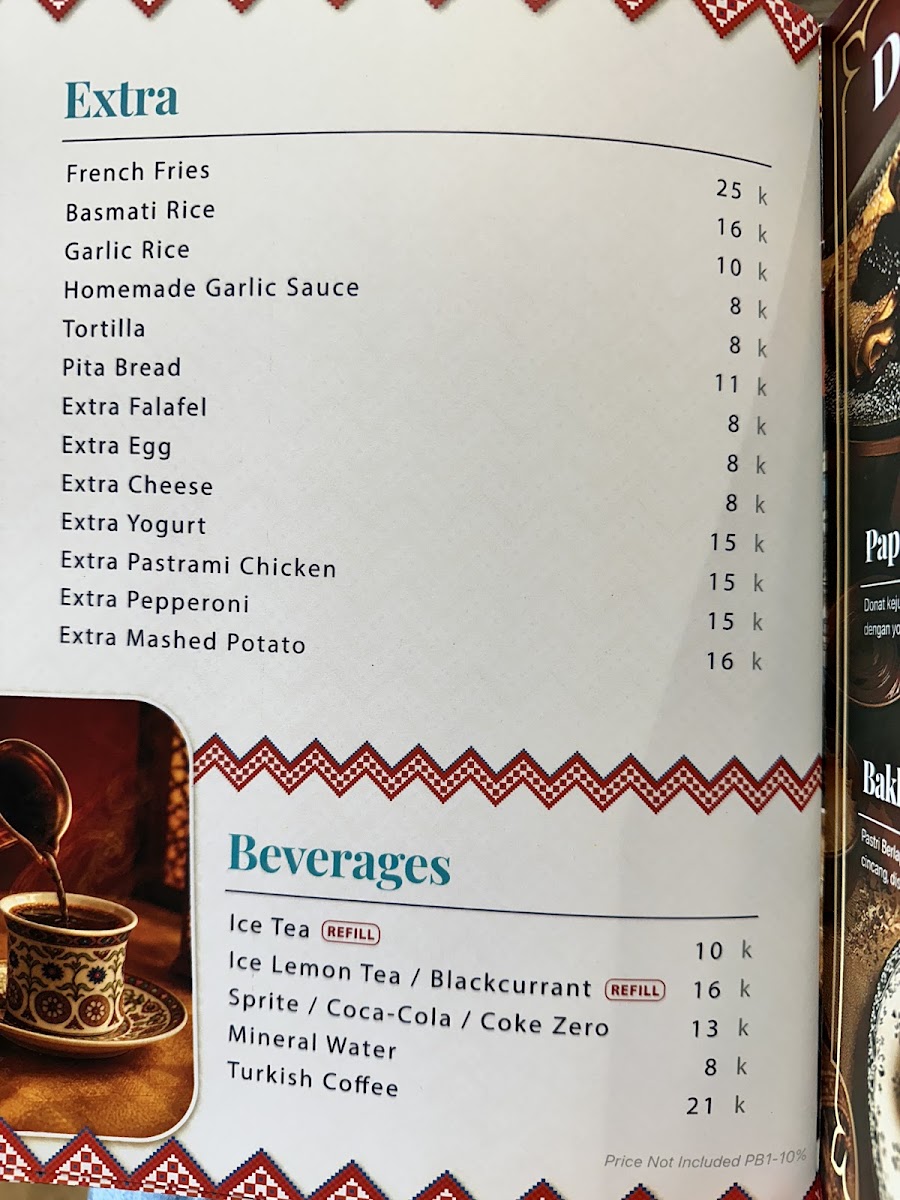Balkan Shawarma Menu 9