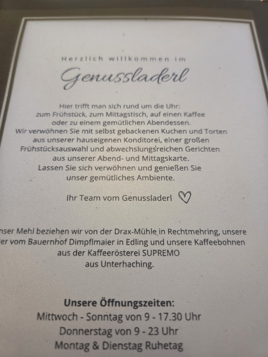 Genussladerl Menu 3