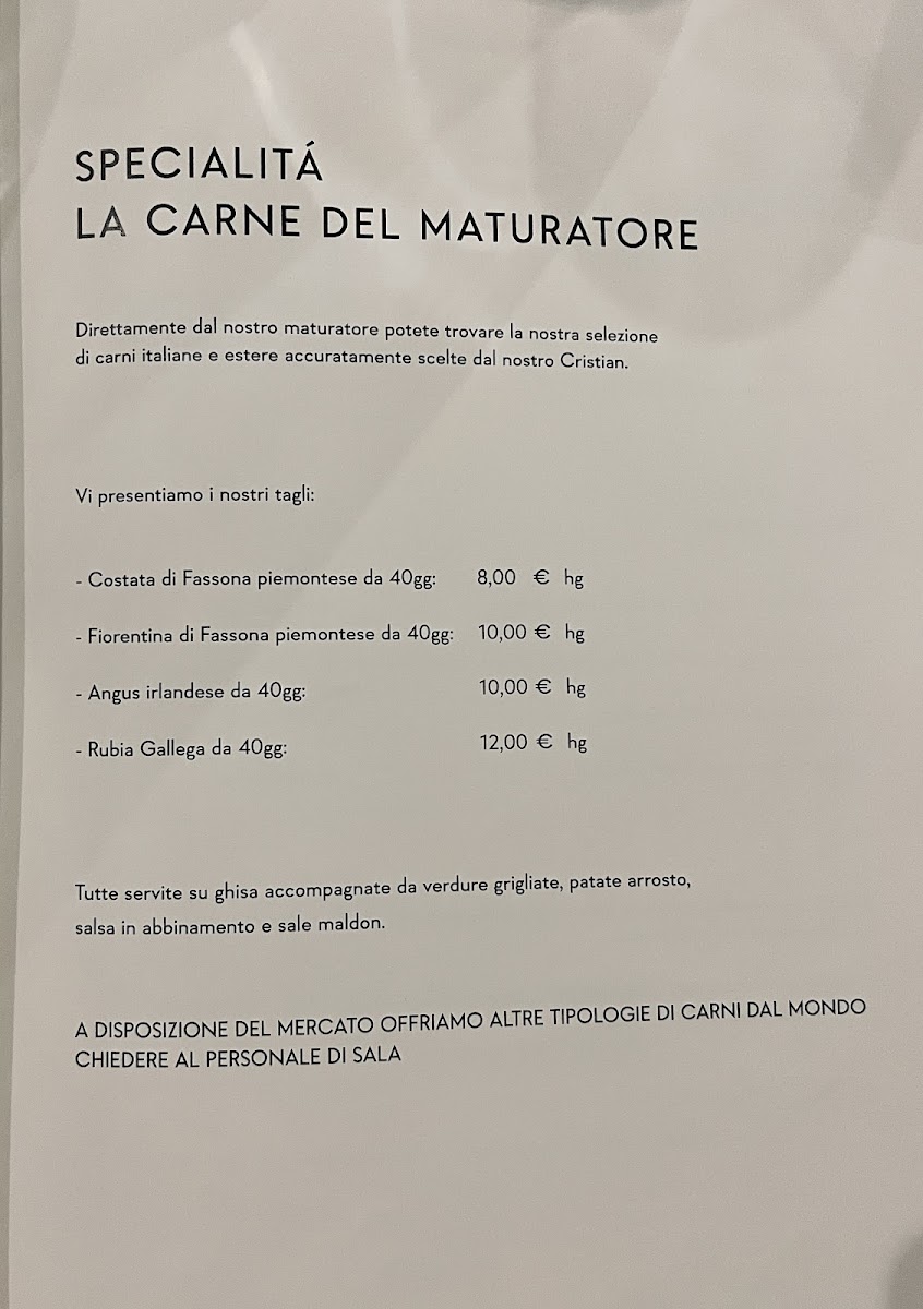 Latteria San Fedele - Ristorante Centro Como Menu 7