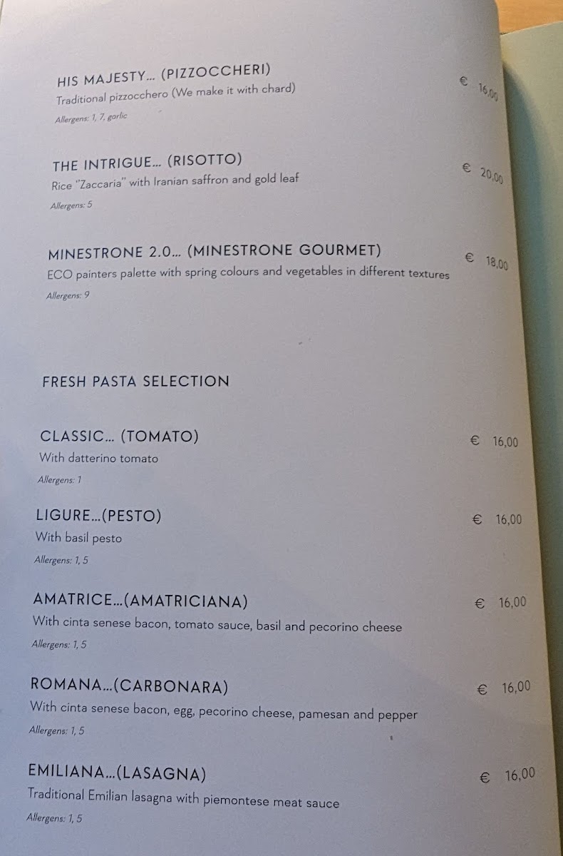 Latteria San Fedele - Ristorante Centro Como Menu 8