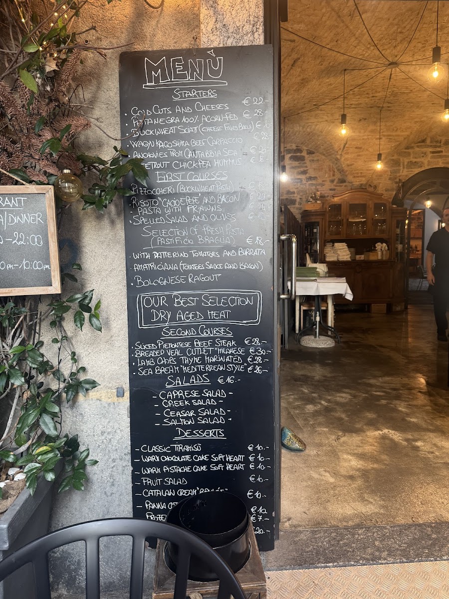 Latteria San Fedele - Ristorante Centro Como Menu 9