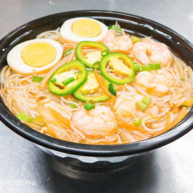 Shrimp Noodles Soup