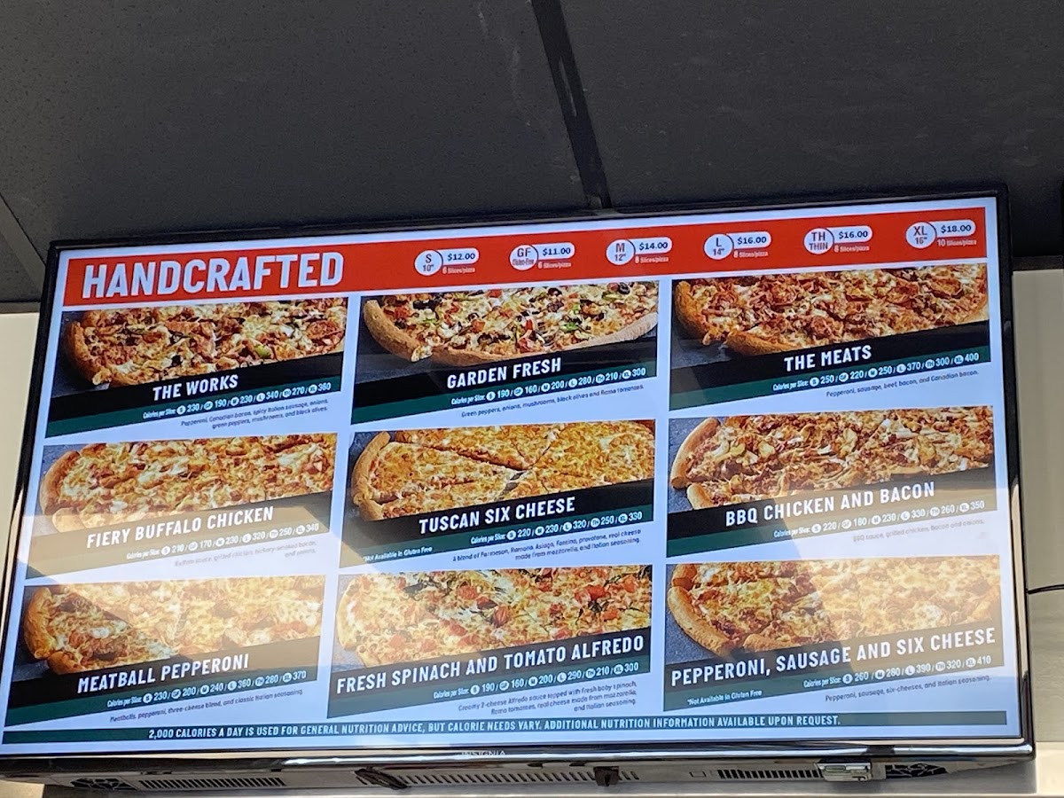 Papa Johns Pizza Menu 5