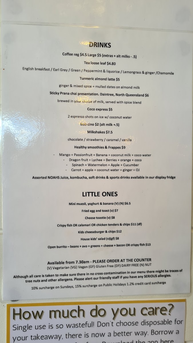 The Pocket Freshwater Menu 1