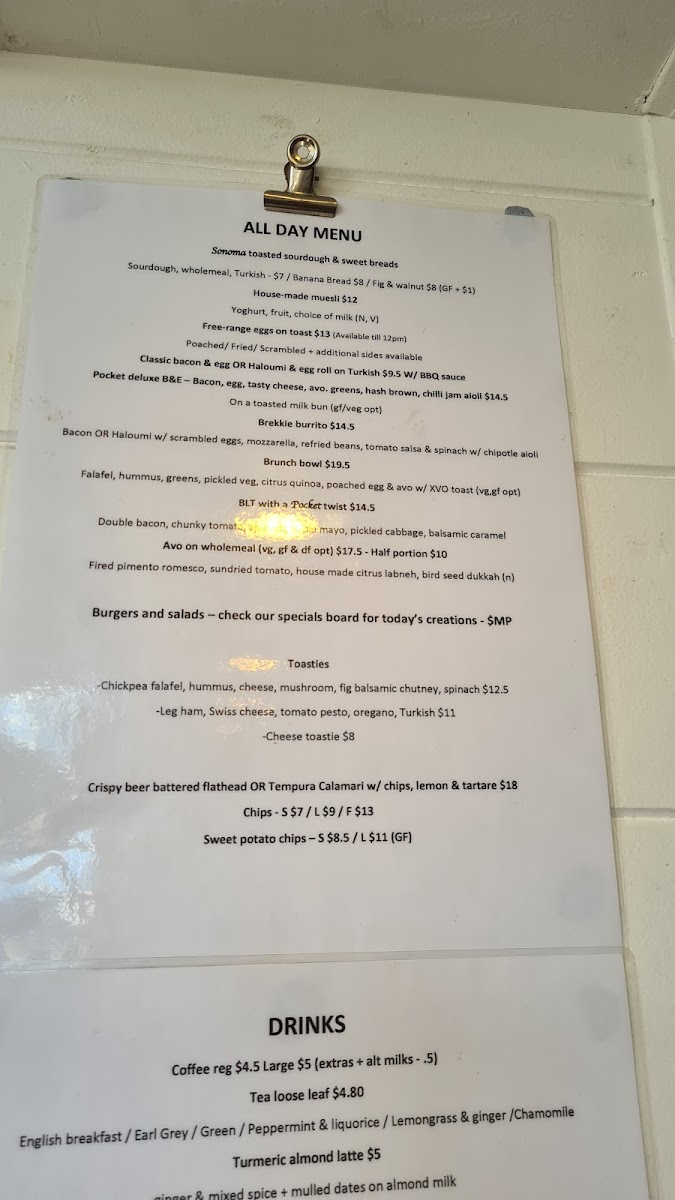 The Pocket Freshwater Menu 3