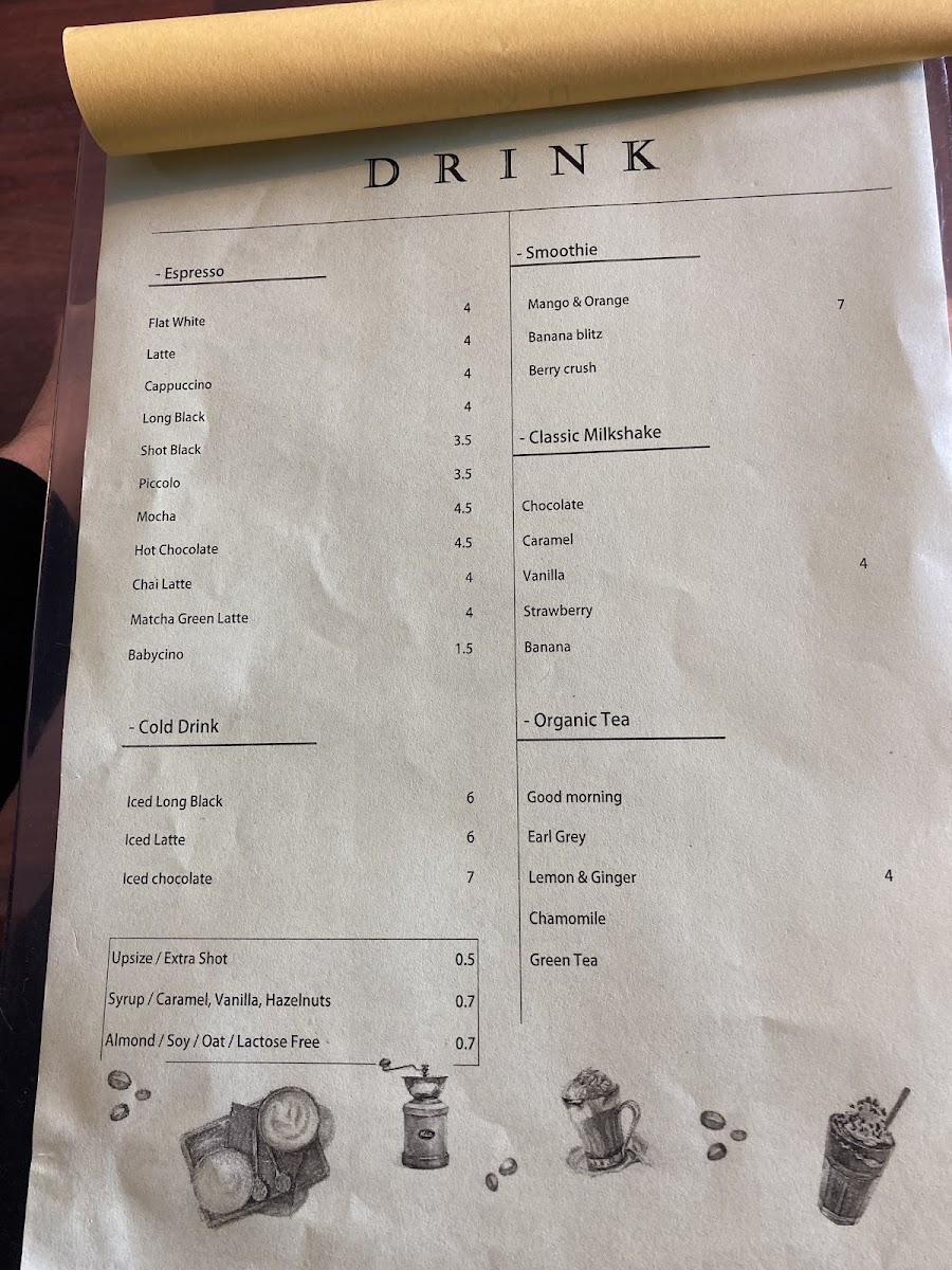 Memphis9 Cafe Menu 2