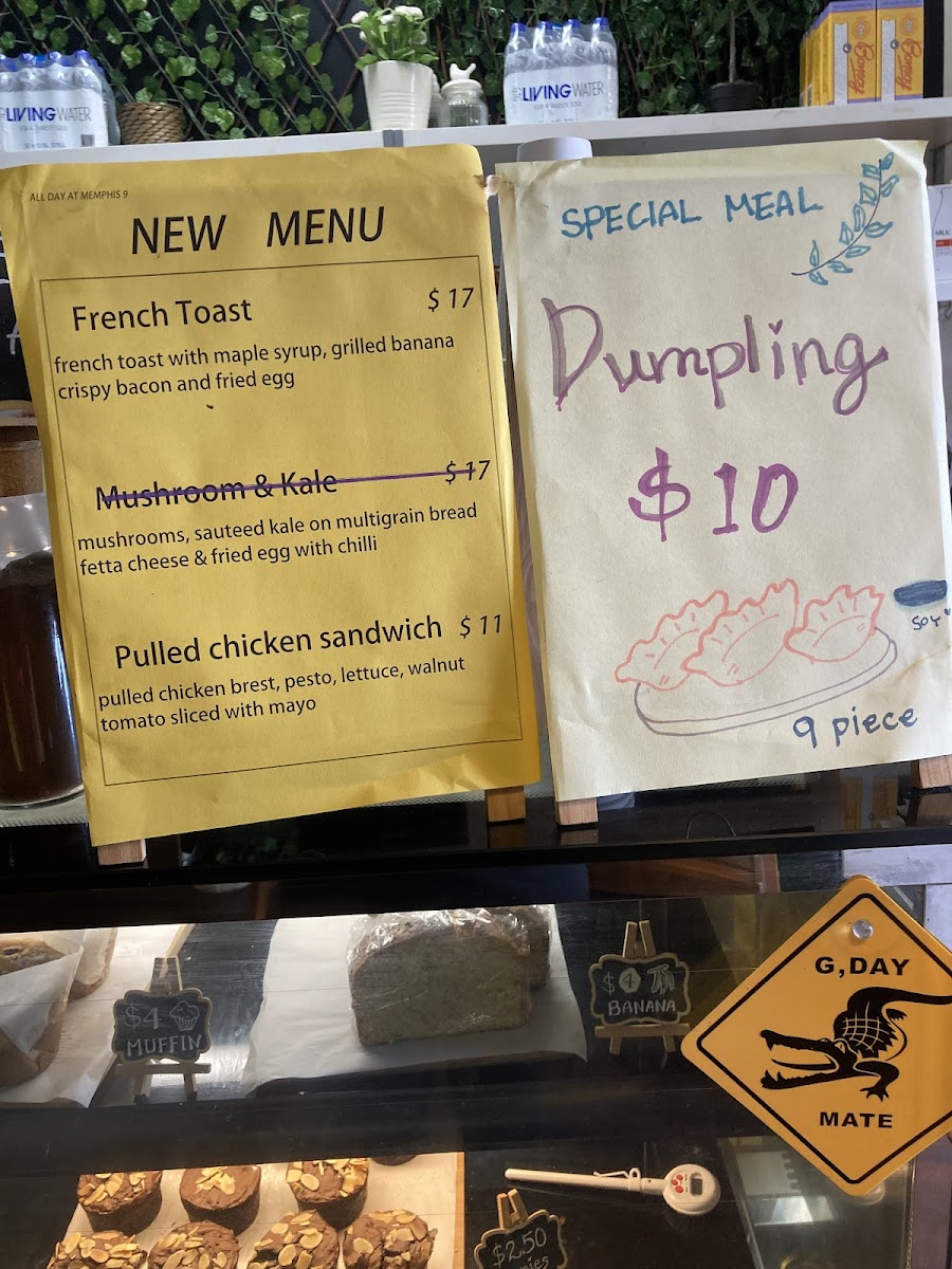 Memphis9 Cafe Menu 5
