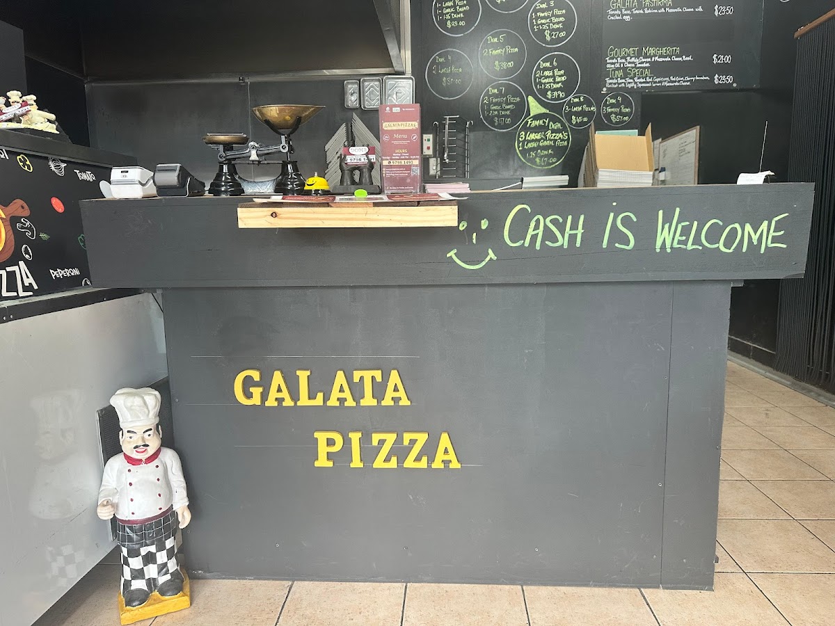 Galata Pizza Menu 9