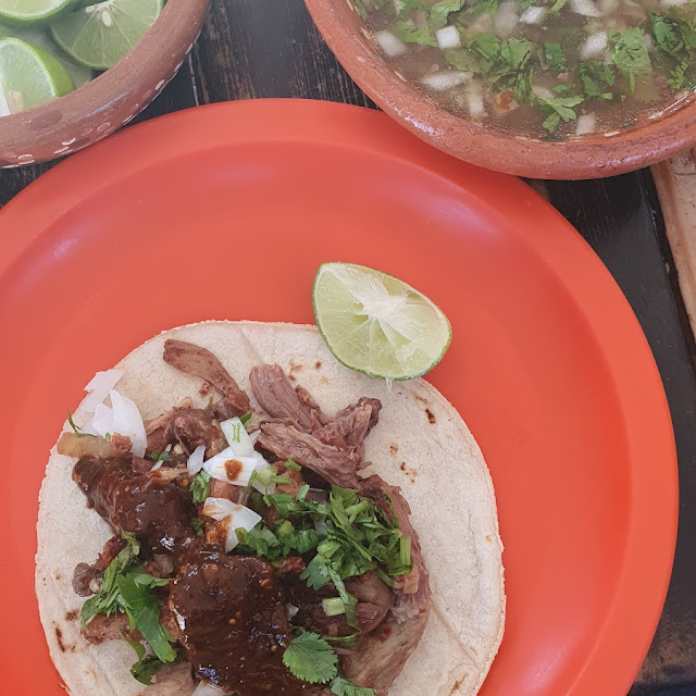 Taco de Pancita Barbacoa