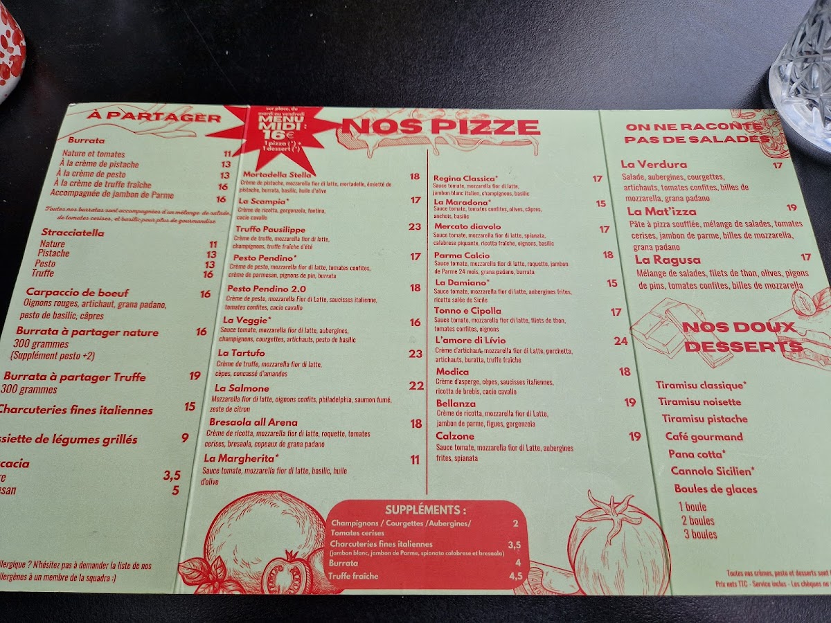 Mat'izza Menu 4