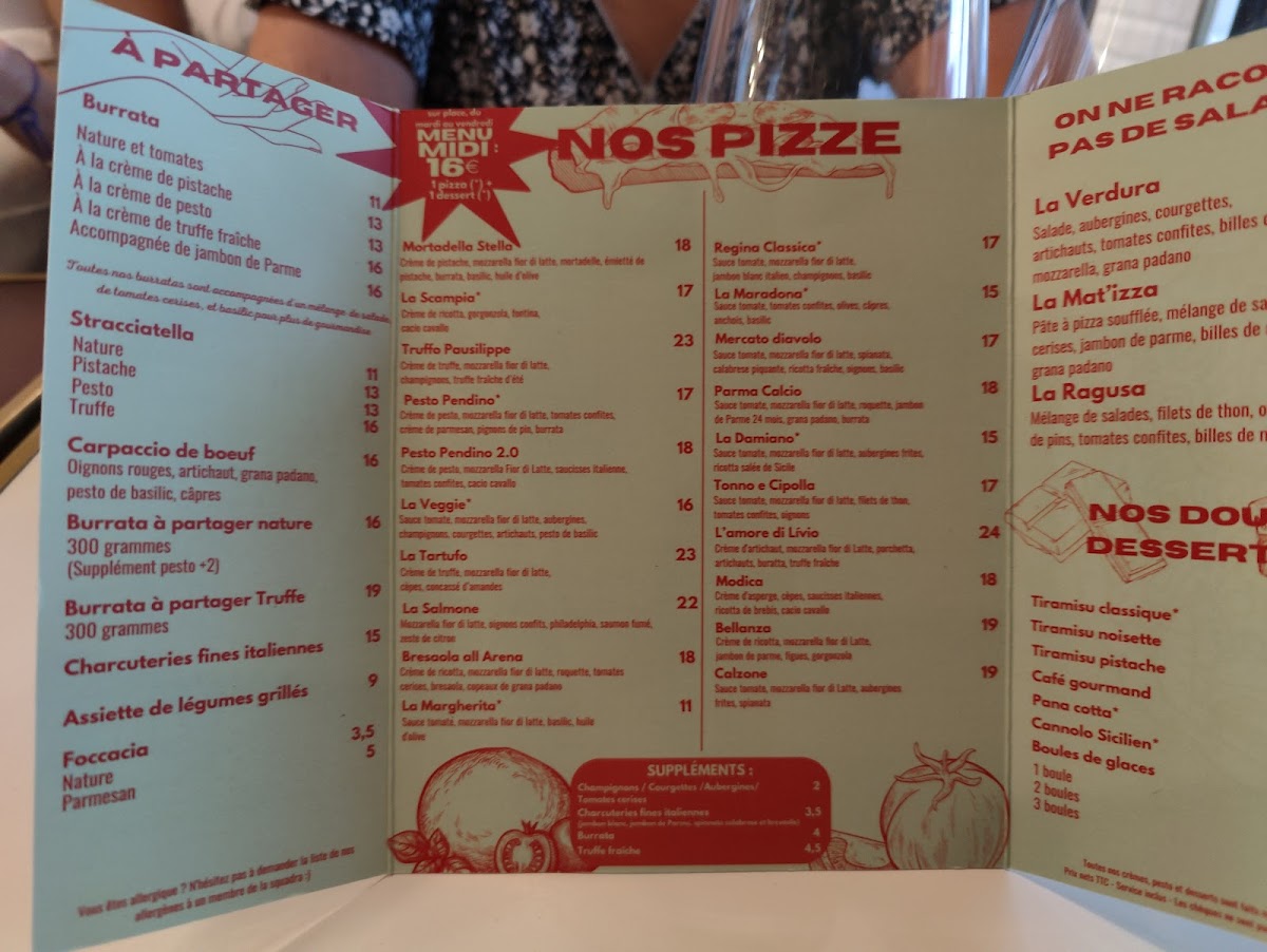 Mat'izza Menu 6
