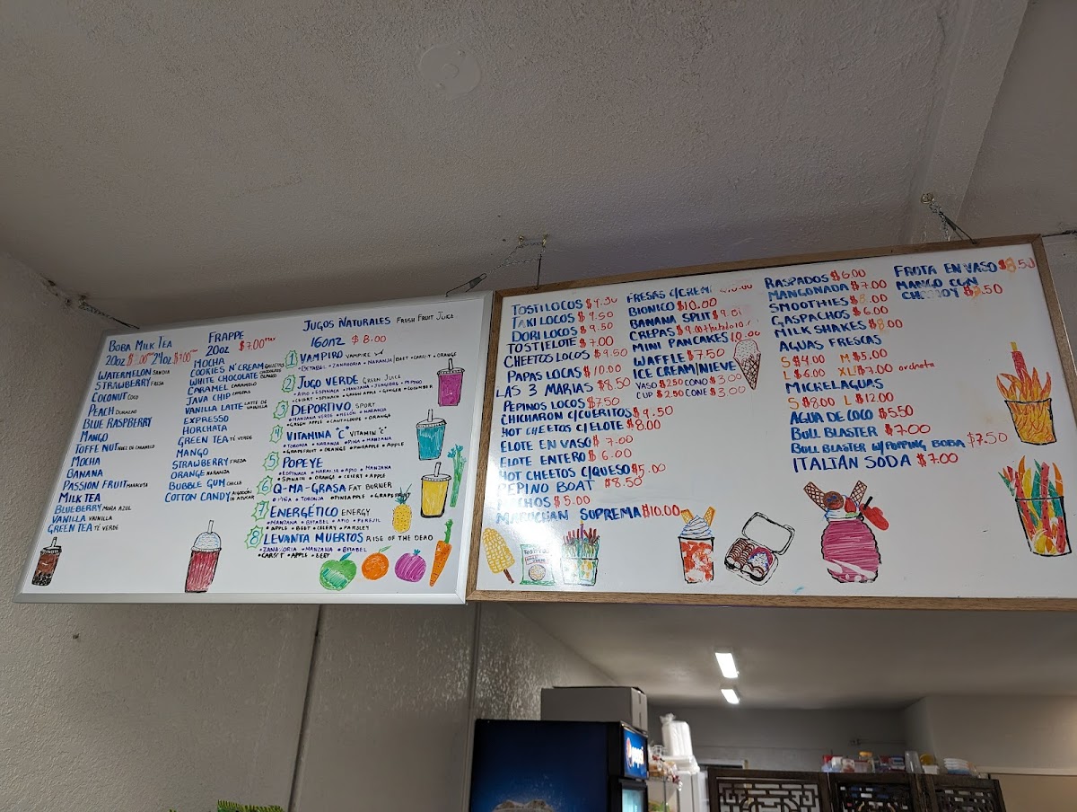 Antojitos El Puente Menu 1