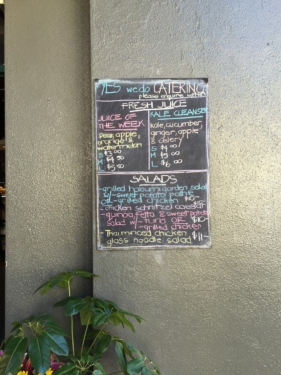 City Edge Cafe Menu 5