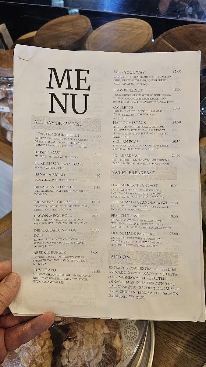 Cafe on Strand Menu 5