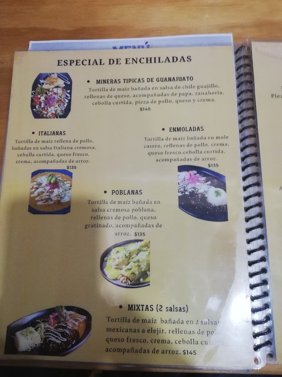 INQUEBRANTABLE Menu 10
