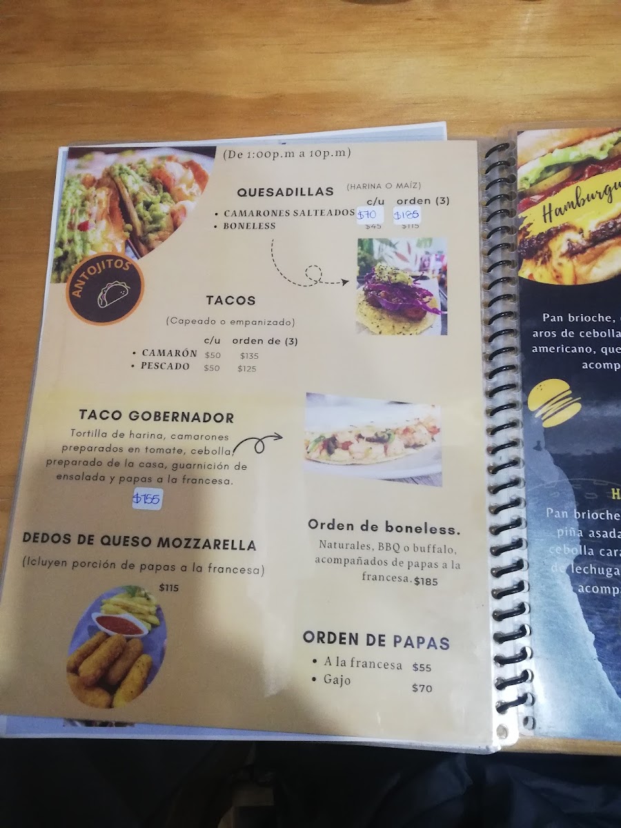 INQUEBRANTABLE Menu 9