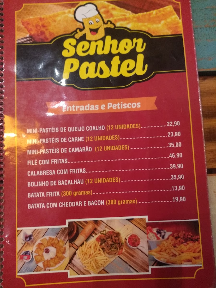 Senhor Pastel Menu 4