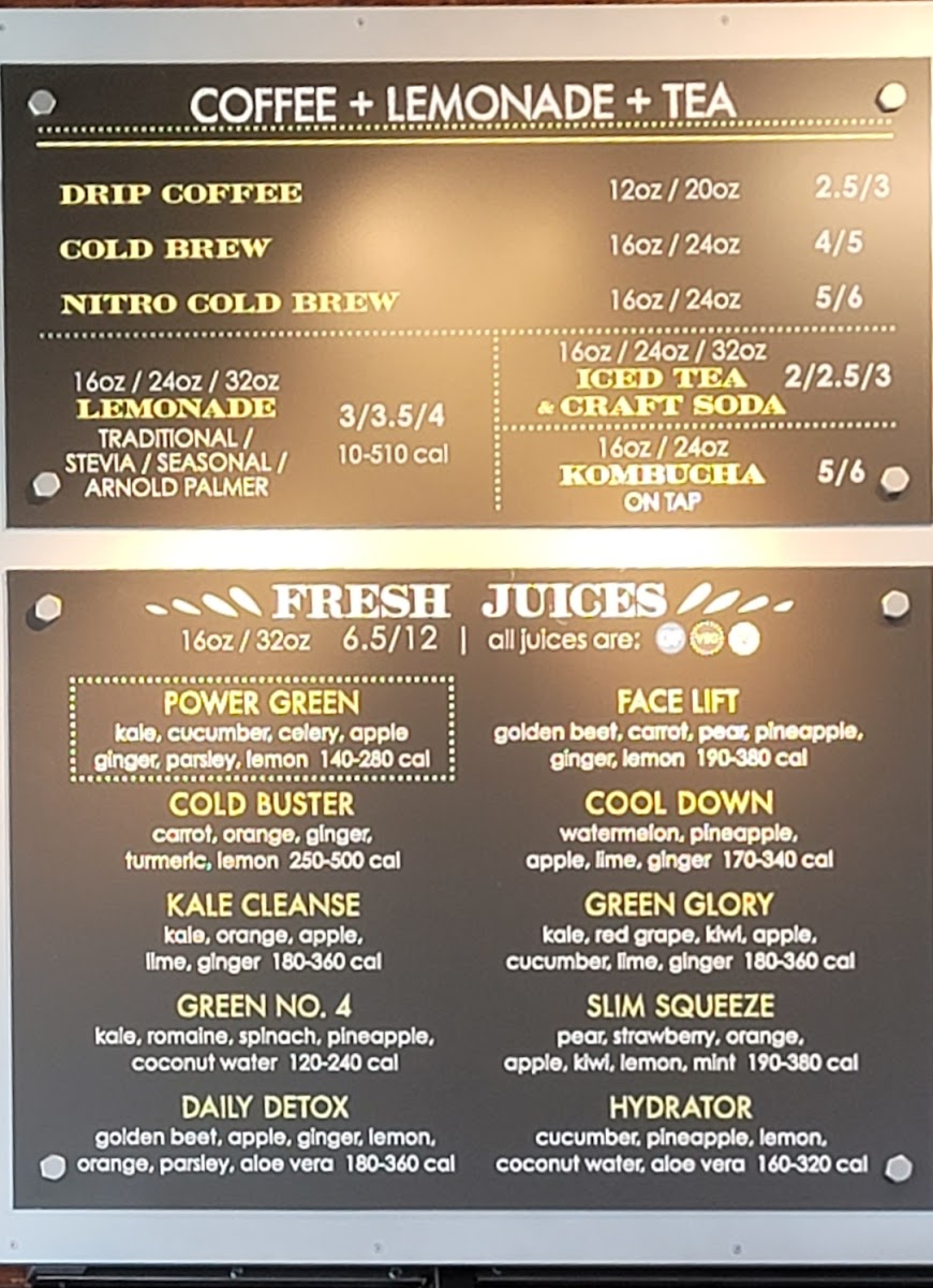 Original ChopShop Menu 1
