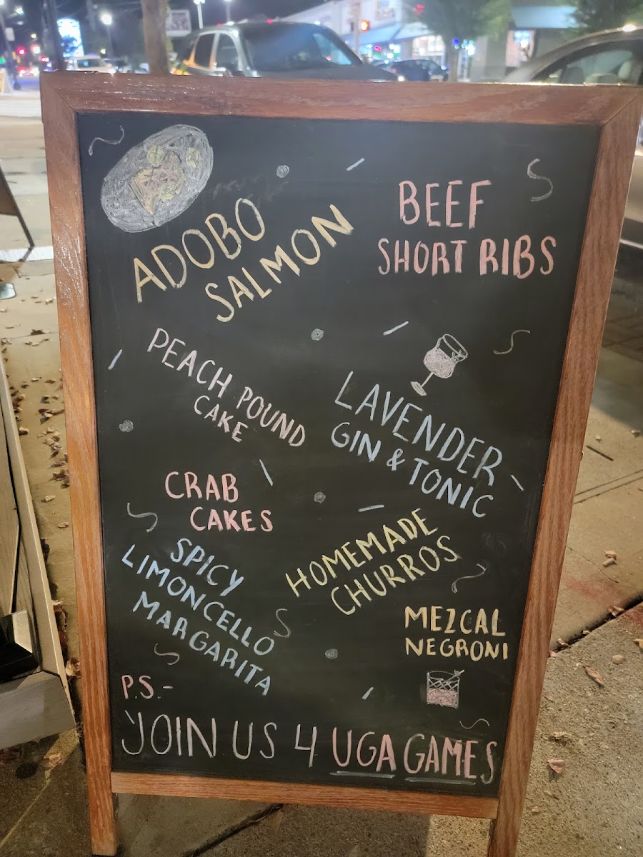 Natalie Bianca Menu 9