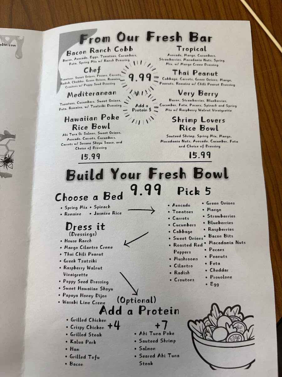 Queen's Bee Coffee & Creperie Menu 3