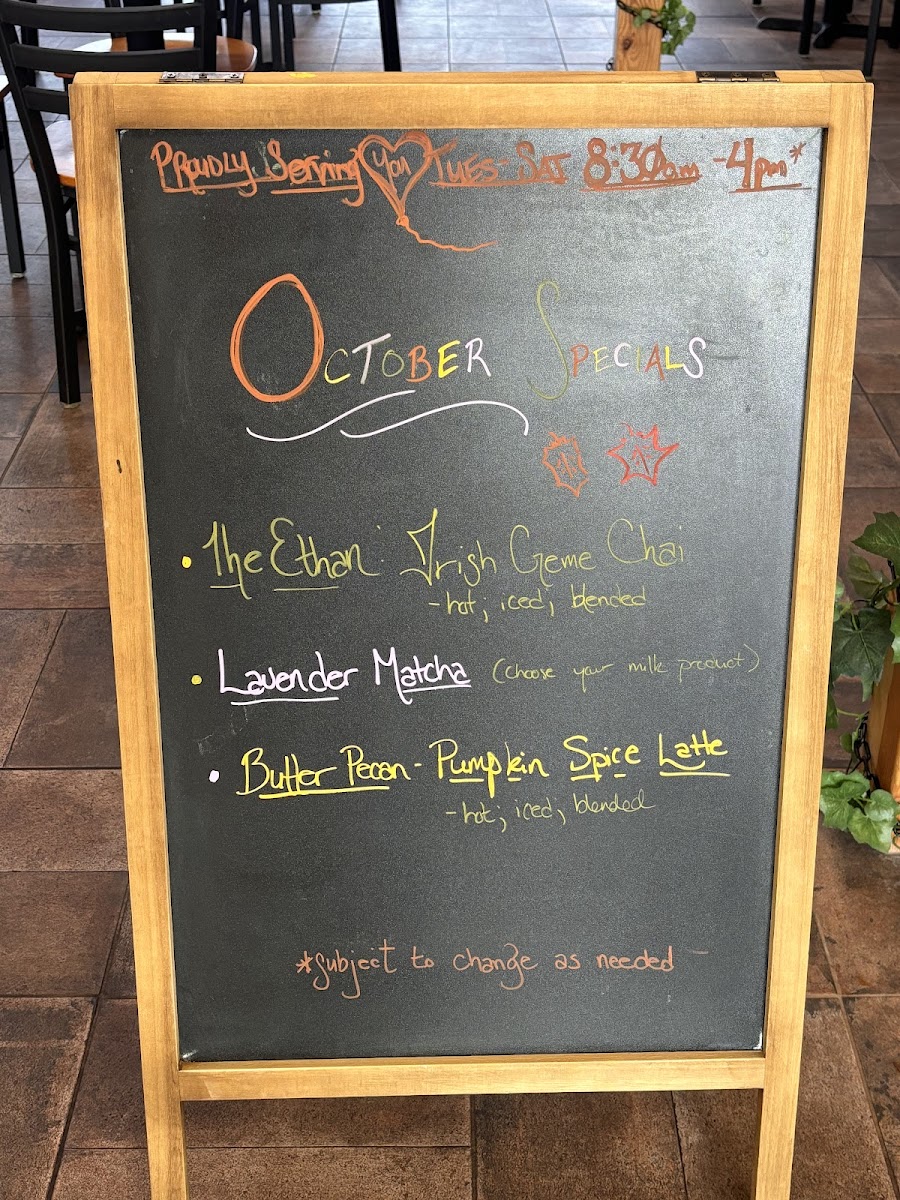 Queen's Bee Coffee & Creperie Menu 5