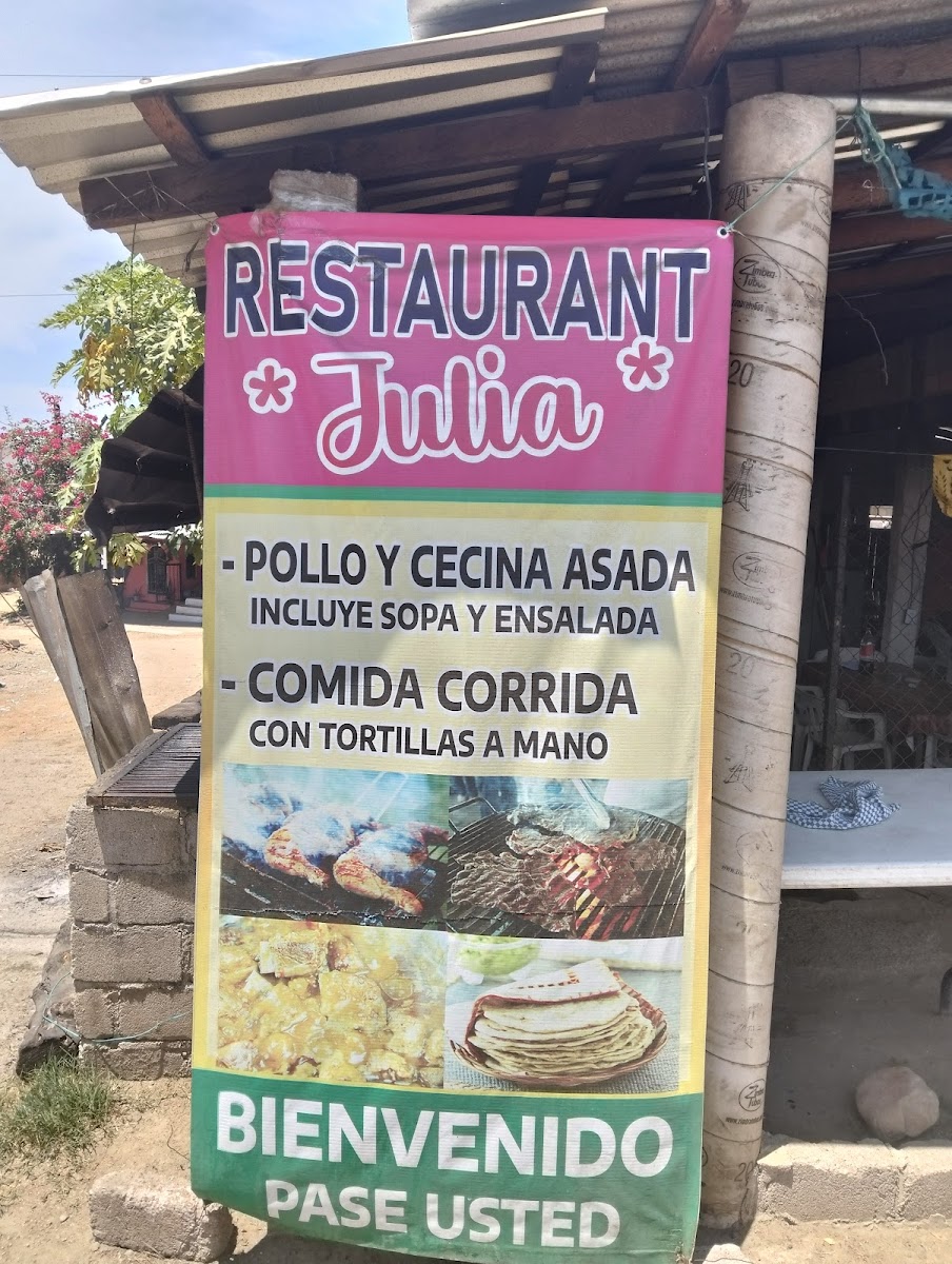 Restaurante 'Julia' Menu 1