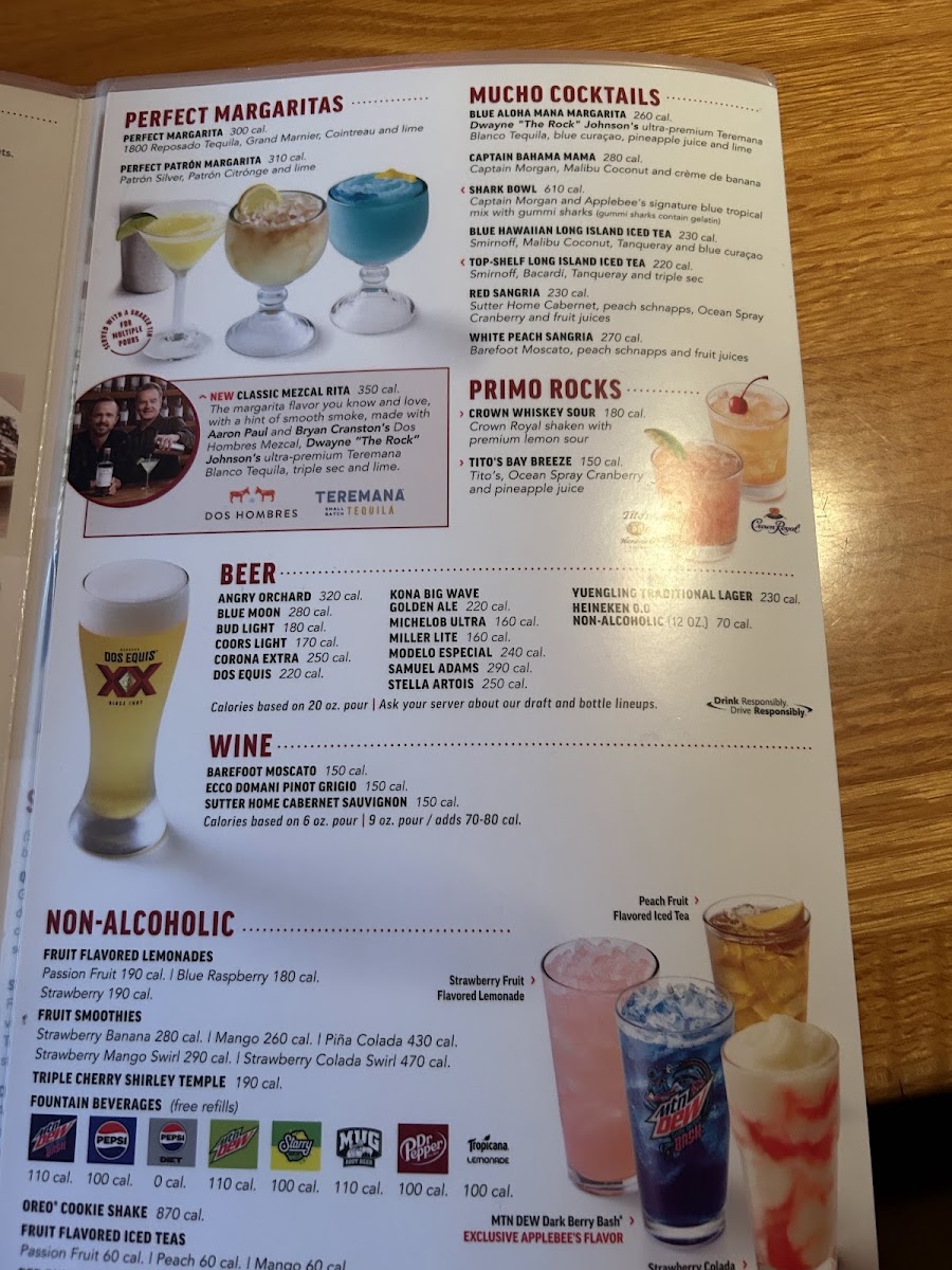 Applebee's Grill + Bar Menu 4