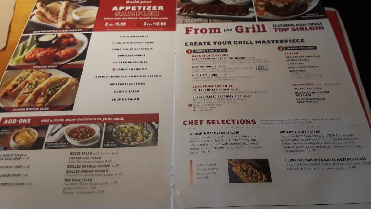 Applebee's Grill + Bar Menu 9